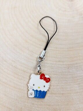 2/$20 Brand New Hello Kitty Milk Muffin Key & Phone Charms Keychain